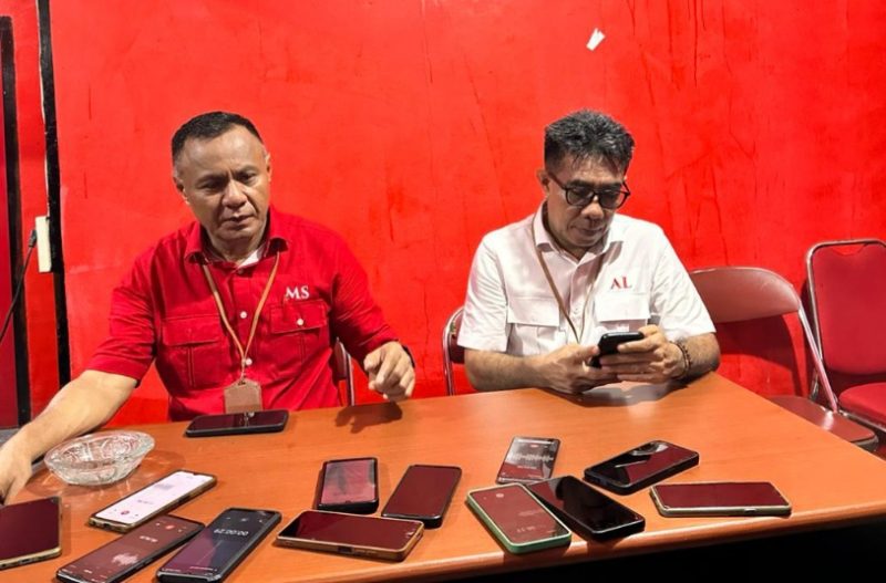 Pasangan Calon Wali Kota dan Wakil Wali Kota Tidore Kepulauan Nomor Urut 1, Muhammad Sinen-Ahmad Laiman. (Rakyatmu)