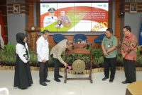 Wali Kota Ternate Launching Aksi Perubahan Pandara Ternate Gagasan Lasniyati Hoda. (Istimewa)