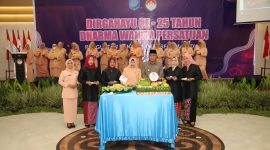 DWP Kota Ternate Peringatan HUT ke-25 DWP. (Istimewa/Rakyatmu)