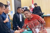 Muhaimin Syarif Usai Dituntu 4 Tahun Kurungan Penjara. (Istimewa)