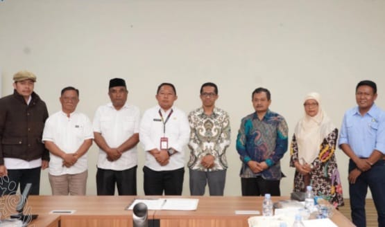 Pemkot Ternate gelar FGD bersama Kementerian ESDM membahas terkait penetapan warisan Geologi. (Istimewa)