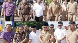 Wali Kota Ternate M. Tauhid Soleman meresmikan jembatan di Jl Sultan Djabir Syah. (Rakyatmu)