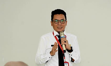 Sekretaris Bappelitbangda Kota Ternate Ronny Aries Setyono. (Rakyatmu)
