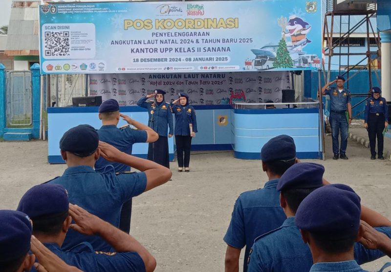 Apel Siaga dan Pembukaan Posko Koordinasi Penyelenggaraan Nataru. (Rakyatmu)