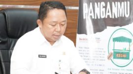 Ketua Panitia Pelaksana Pembentukan Paskibraka Kota Ternate, Rizal Marsaoly. (Ko Edo/Rakyatmu)