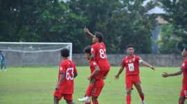 Pemain Malut United U-20 saat melakukan seoebrasi. (Rakyatmu/Istimewa)