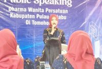 Ketua Penasehat DWP Kabupaten Pulau Taliabu, Zahra Yolanda Mus. (Istimewa)