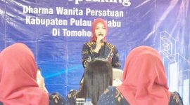 Ketua Penasehat DWP Kabupaten Pulau Taliabu, Zahra Yolanda Mus. (Istimewa)