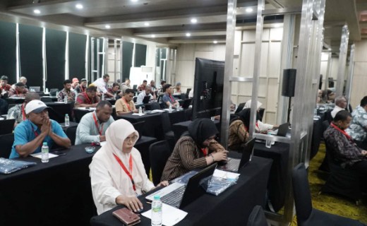 Peserta Bimtek perwakilan OPD Lingkup Pemerintah Kota Tidore Kepulauan. (Istimewa)