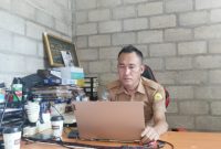Plt Kepala Bapenda Kabupaten Pulau Taliabu, Ruslan Dumba. (Rakyatmu)