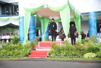 Sekda Kota Ternate Rizal Marsaoly Menjadi Pembina Upacara Hari Amal Bakti ke 79 Tahun 2025. (Humas for Rakyatmu)