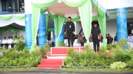 Sekda Kota Ternate Rizal Marsaoly Menjadi Pembina Upacara Hari Amal Bakti ke 79 Tahun 2025. (Humas for Rakyatmu)