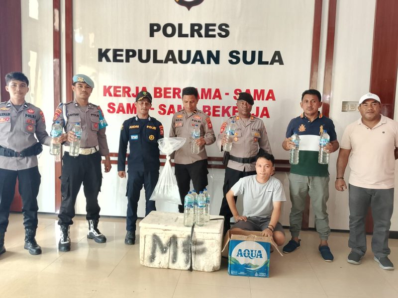 Miras Jenis Cap Tikus yang Diamanakan Polisi. (Rakyatmu)