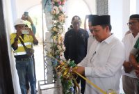 Bupati Pulau Taliabu Resmikan Masjid Nurul Huda, Desa Todoli. (Istimewa/rakyatmu)