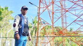 Kepala Dinas Kominfo Kabupaten Pulau Taliabu, Basiludin Labesi. (Dok.Pribadi/Rakyatmu)