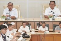 Rapat Evaluasi Kinerja Kepala OPD Lingkup Pemerintah Kota Ternate. (Humas for Rakyatmu)