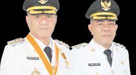 Wali Kota dan Wakil Wali Kota Tidore Kepulauan, Muhammad Sinen - Ahmad Laiman. (Dok Humas for Rakyatmu)