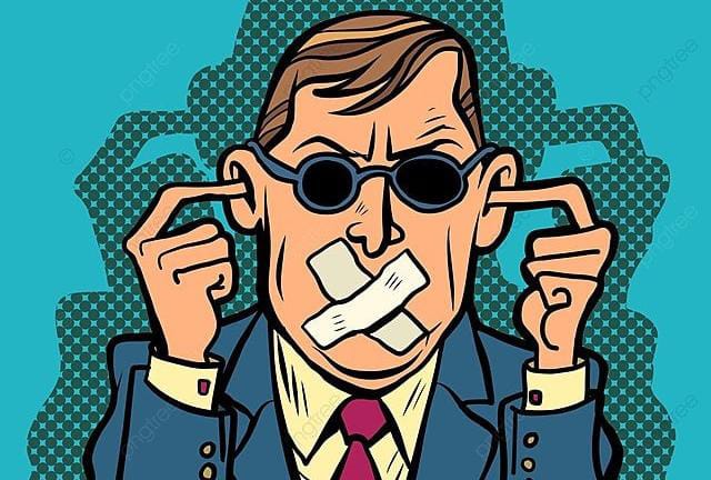 Ilustrasi Komisi III DPRD berpura-pura bisu soal kasus kekerasan terhadap perempuan dan anak. (pngtree)