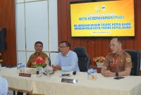 Kejari Tidore Kepulauan dan RSD Tidore melakukan pendatanganan nota kesepahaman  pendampingan hukum. (Istimewa)
