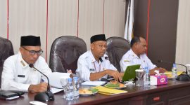 Rapat rancangan Perwali tentang zona bebas sampah di Kota Tidore Kepulauan. (Itimewa)