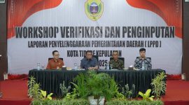 Workshop verifikasi dan penginputan Laporan Penyelenggaraan Pemerintahan Daerah Tahun 2025. (Istimewa)