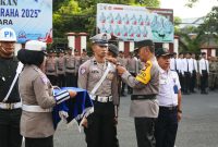 Apel Gelar Pasukan Operasi Keselamatan Kie Raha 2025. (Itimewa/Rakyatmu) 