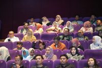 Penayangan film Koru di Bioskop XXI Mall Jatiland Ternate. (Ko Edo/Rakyatmu)