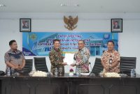 Entry Meeting BPK RI Perwakilan Maluku Utara  di Aula Baabullah Kantor Wali Kota Ternate . (Dok. Humas for Rakyatmu)