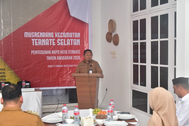 Musrenbang Kecamatan Ternate Tengah. (Dok. Humas for Rakyatmu)