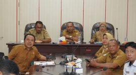 TPID Kota Tidore Kepulauan mengikuti Rakor dengan Sekjen Kemendagri, Tomsi Tohir melaui virtual. (Dok. Humas for Rakyatmu) 