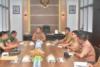 Rapat teknis persiapan Latihan Integrasi Taruna Wreda. (Rakyatmu)