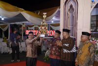 Penetapan juara umum STQH-XXVIII tingkat Kota Tidore Kepulauan yang diraih oleh Kecamatan Tidore Utara. Foto: Istimewa