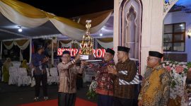 Penetapan juara umum STQH-XXVIII tingkat Kota Tidore Kepulauan yang diraih oleh Kecamatan Tidore Utara. Foto: Istimewa