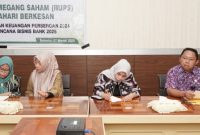 Rapat Umum Pemegang Saham untuk pertanggungjawaban laporan keuangan perseroan tahun 2024. (Humas for rakyatmu)