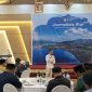 Media Relations Harita Nickel buka puasa bersama jurnalis Maluku Utara di Royal Resto, Ternate. (Rakyatmu)