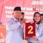 Pasangan Calon Bupati dan Wakil Bupati Pulau Taliabu Citra Puspasari Mus - La Utu Ahmadi. (Istimewa)