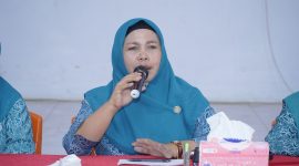 Ketua TP PKK Kota Tidore Kepulauan, Rahmawati Muhammad Sinen. (Istimewa)