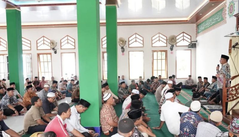Safari Ramadhan 1446 H di Masjid Fathil Falah, Kelurahan Sangaji Utara.