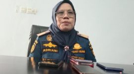Kepala Unit Penyelenggara Pelabuhan Kelas II Sanana, Adriani Togubu. (RakyatMu)