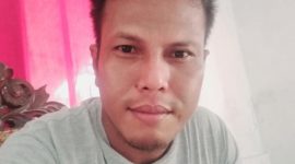 Ketua Pemuda Desa Wayo, Haerudin. (Rakyatmu/Istimewa)