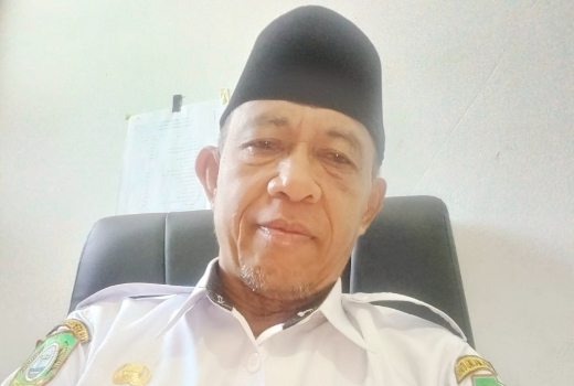Kepala Bidang Peningkatan Olahraga dan Prestasi Dispora Kabupaten Kepulauan Sula, Gani Buamona. (Rakyatmu)