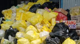 Limbah Medis di RSUD Sanana, Kabupaten Kepulauan Sula. (Anto/RakyatMu)