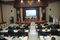 Rapat Paripurna LKPJ Wali Kota Ternate. (Humas for RakyatMu)