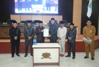 Peripurna tentang penyampaian rekomendasi DPRD terhadap LKJP Wali Kota Ternate Tahun Anggaran 2024.