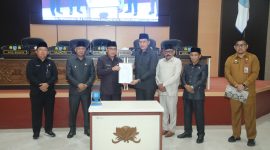 Peripurna tentang penyampaian rekomendasi DPRD terhadap LKJP Wali Kota Ternate Tahun Anggaran 2024.