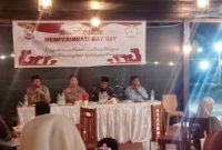 Dialog Publik Menyambut Hari Buruh pada 1 Mei 2025. (Rakyatmu)