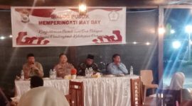 Dialog Publik Menyambut Hari Buruh pada 1 Mei 2025. (Rakyatmu)