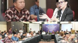 High Level Meeting Tim Pengendalian Inflasi Daerah (TPID) dan Satuan Tugas Percepatan Perluasan Digitalisasi Daerah (P2DD) Provinsi Maluku Utara. (Humas for Rakyatmu)