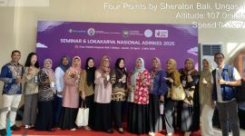 Kadinkes besama 8 Kepala Puskesmas Ikut Semiloka ADINKES di Bali.