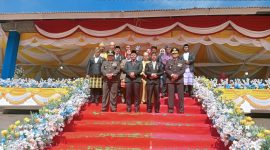 Foto Bersama Forkopimda Kabupaten Pulau Taliabu Usai Upacara Hardiknas. (Istimewa)